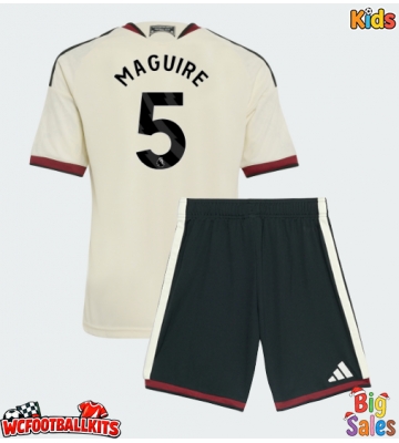 Manchester United Harry Maguire #5 Replica Third Stadium Kit for Kids 2026-27 Short Sleeve (+ pants)